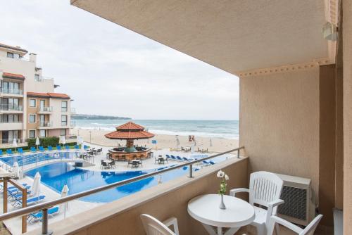 陽台/露台, Obzor Beach Resort in 奧布佐爾