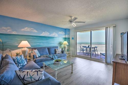 Guestroom, Oceanfront Retreat with Pool Steps From Ormond Beach in Ormond-By-The-Sea