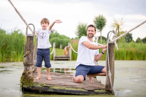 Familien Wellness Hotel Seeklause mit großem Abenteuerspielplatz "Piraten-Insel-Usedom" Kinder immer All-Inklusive & Getränke ganztags inklusive