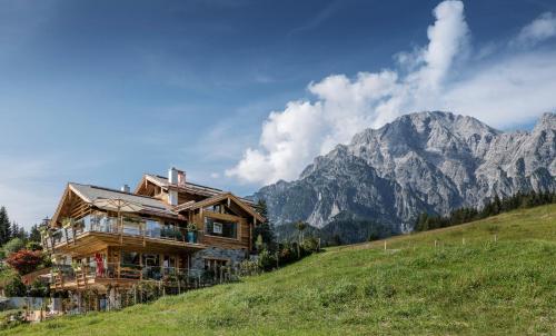 Uitzicht, BergWärtsGeist SENHOOG Luxury Holiday Homes (BergWartsGeist SENHOOG Luxury Holiday Homes) in Leogang