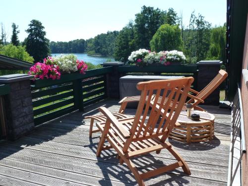 Seeblick Kemnitz in Werder, Deutschland