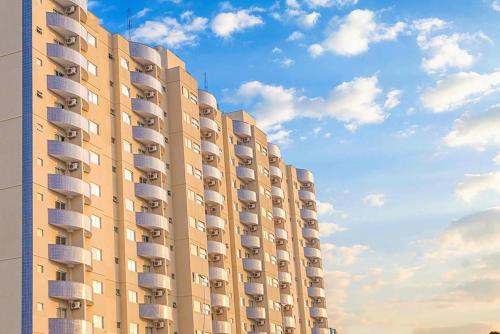 Balcony/terrace, Golden Dolphin Express Caldas Novas in Vila Franca