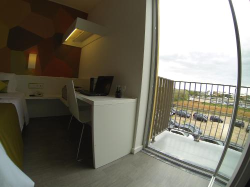 Balcony/terrace, Hotel 3K Faro Aeroporto in Faro