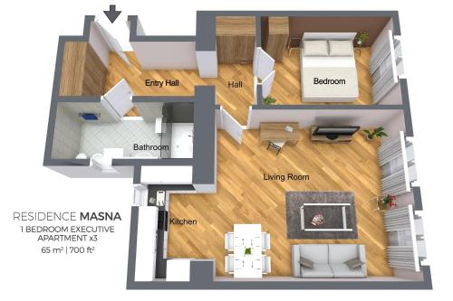 Residence Masna, Praha (fotografie 5)
