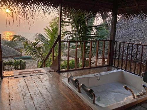 Balcony/terrace, Agonda Villas in Agonda