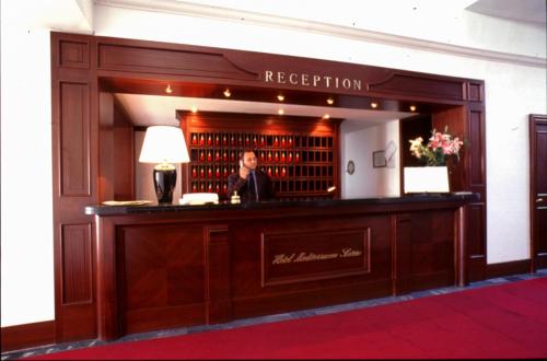 Lobby, Hotel Mediterraneo in Civitavecchia