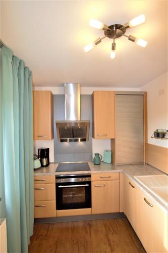 köök, Ferienwohnung Heideblick in Volkesfeld