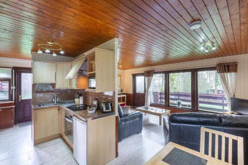 Bluebell Lodge 4 with Hot Tub Newton Stewart - main image
