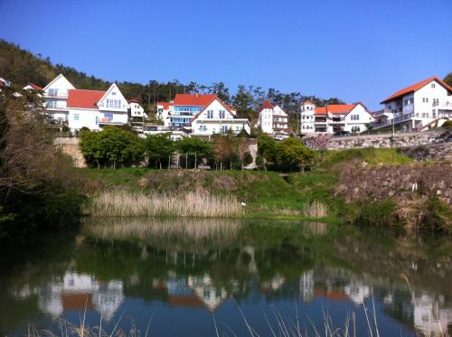 Entrance, Namhae Neuhaus near Wind Trail Museum