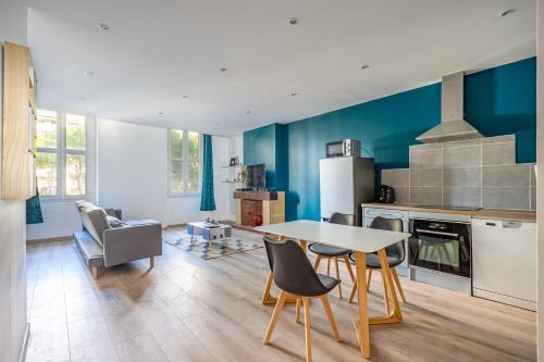 Blue Appartement Spacieux 3 chambres, Marseille (fotografie 8)