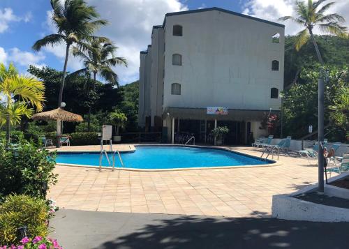 餐廳, Sapphire Beach Villa Ocean and Marina View in 雷德胡克