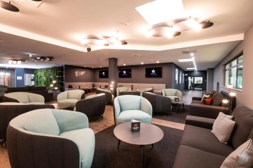 Shared lounge/TV area, Feel Good Hotel in Helbersdorf