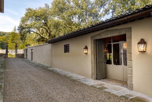 Ресторан, Torre a Cona Wine Estate in Ріньяно Сульарно