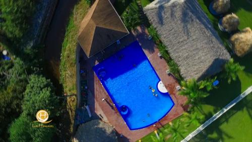 Swimming pool, Hotel Las Hamacas in La Ceiba