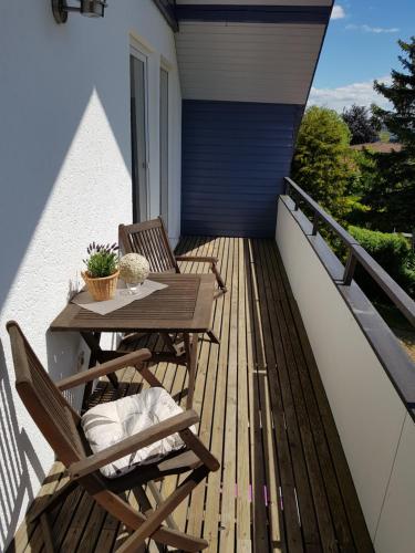 Erkély/terasz, Ferienhäuser Rhön - Haus Natalie & Haus Helene (Ferienhauser Rhon - Haus Natalie & Haus Helene) in Hausen