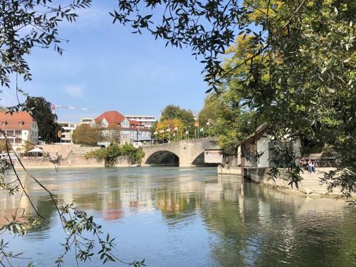 Dreilandereck, schone Ferienwohnung mit großem Freisitz 1.9km von Rheinfelden entfernt