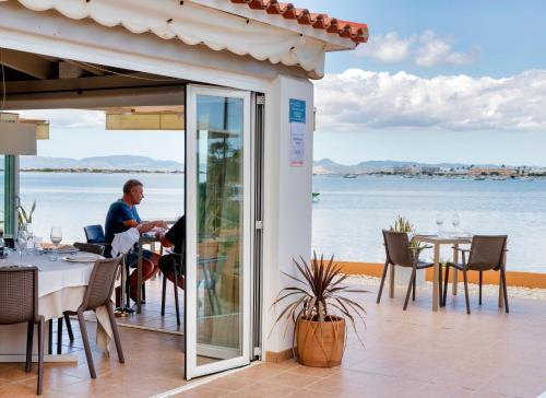 Étterem, Hotel Lago Dorado in Formentera