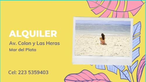 Departamento Av. Colon y las Heras 2 ambientes h/4 personas