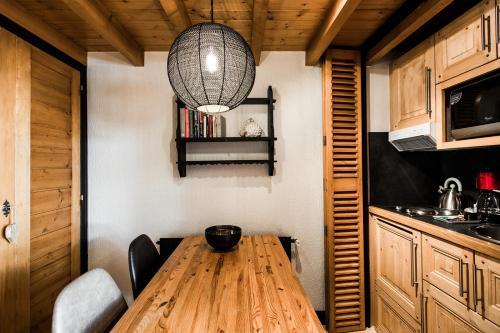 kuhinja, Hotel La Bergerie in Morzine