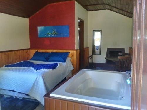 1 double bed
