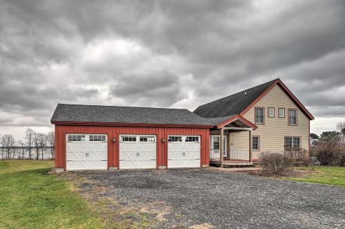 Waterfront Home with Dock and Beach on Lake Champlain!