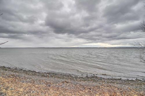 Waterfront Home with Dock and Beach on Lake Champlain!