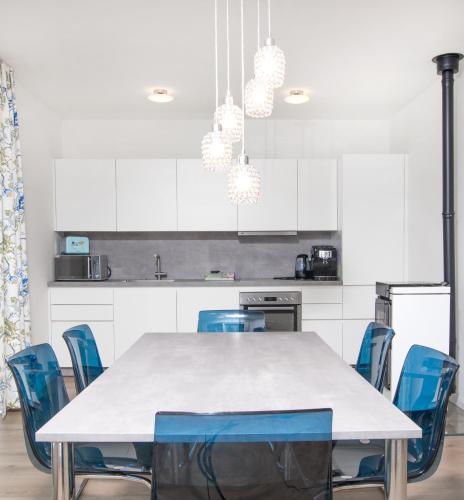 Kitchen, Lipno Club in Kovarov