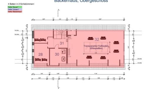 Das Wewelsflether Bäckerhaus - 250qm für 12 Gäste