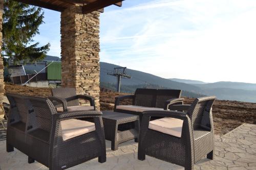 Balcony/terrace, Luxury Wellness Apartment in Rokytnice nad Jizerou