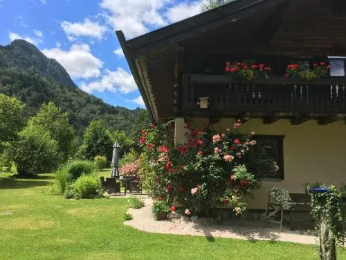 Am Schlierbach in Unterwössen, Deutschland