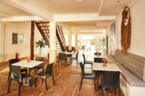 Étterem, Hotel Pelicano in Chiquilá