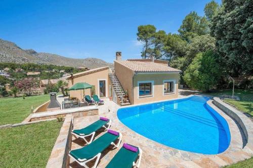 Villa Alexandria Cala San Vicente 300m from the beach