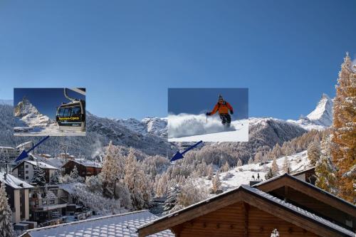 Chalet and Penthouse Zen, two Properties, 100m from Ski Lift and Piste, Zermatt (photo 9)