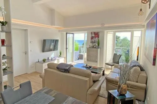 Loftappartement Sundowner mit fantastischem Meerblick in Prora in Binz, Deutschland