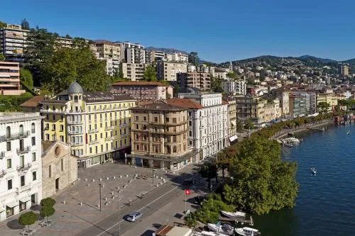 International au Lac Historic Lakeside Hotel in Lugano, Schweiz