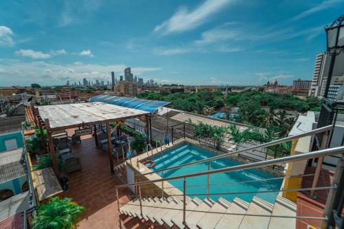 Swimming pool, Hotel Casa Tere in La Matuna