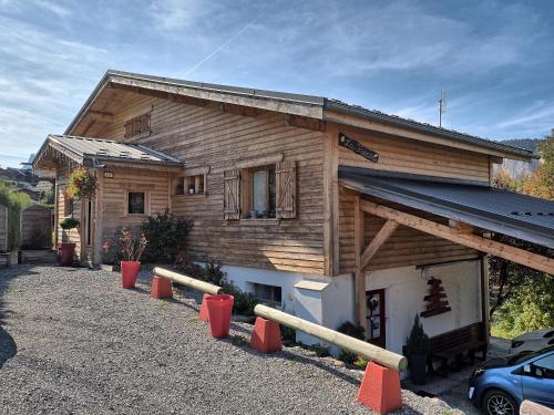 Appartement d'une chambre a Les Carroz a 400 m des pistes avec jardin amenage et wifi