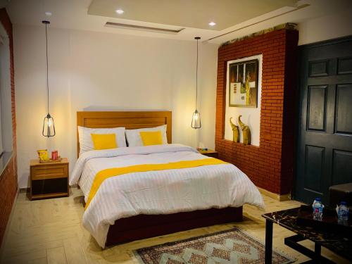 1 double bed