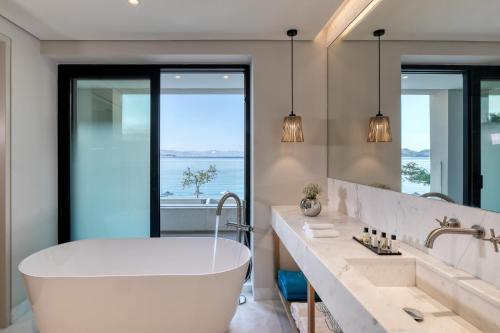 Bathroom, Vathi Cove Luxury Resort & Spa - Adults Friendly 14 plus in Komotini