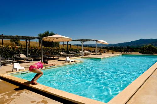Casale Santa Maria Nuova - Holiday home with panoramic swimming pool and hydromassage Castiglione del Lago 