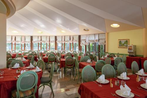Étterem, Hotel Marco Polo in Garda