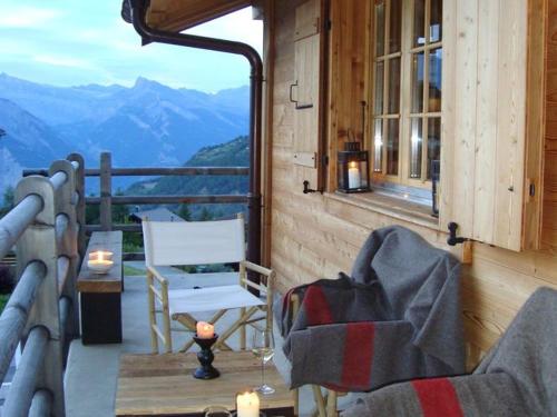 Cozy Chalet in La Tzoumaz with Private Terrace