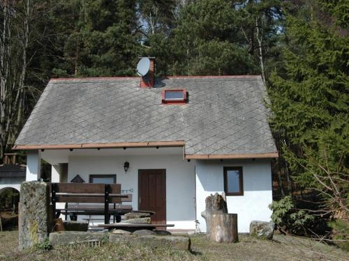 small holiday home at the edge of the forest