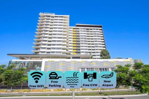 Elite elegance 2BR@Hamilton APT with Parking — Hotel in Brisbane