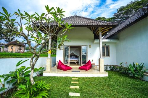 2 BR Villa with open view of rice paddies & sunset