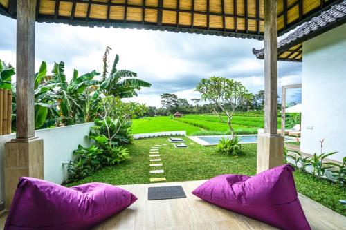 2 BR Villa with open view of rice paddies & sunset
