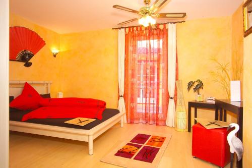 1 double bed