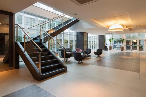 Lobby, Hotel Laghetto Moinhos in Porto Alegre