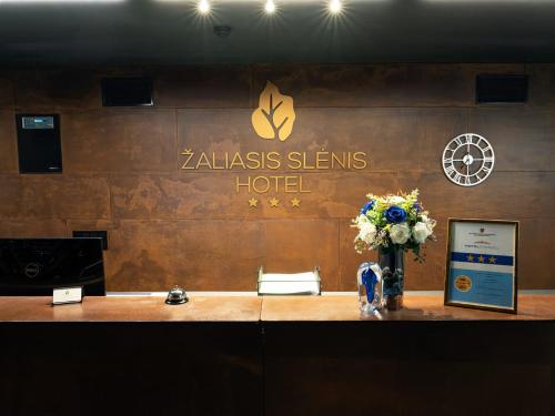 Vestíbulo, Zaliasis slenis - Self check-in hotel in Klaipeda