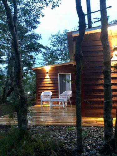 정원, Cabañas La Querencia Tolhuin (Cabanas La Querencia Tolhuin) in 톨우인